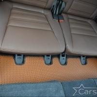 Автомобильные коврики EVA на Hyundai Santa Fe IV рестайл 3 ряда (2020-2024)