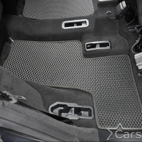 Автомобильные коврики EVA на Mercedes-Benz GLS-klasse I X166 3 ряда (2015-2019)