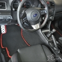 Коврики текстильные на Subaru XV I (2011-2017) 
