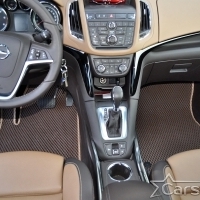 Коврики текстильные на Opel Zafira С 3 ряда (2011->)