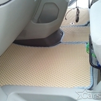 Коврики текстильные на Toyota Noah-Voxy II пр.руль (2007-2015) Без салазок