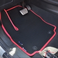 Двухслойные коврики EVA на Ford Galaxy II 3 ряда (2006-2010)