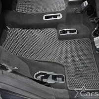 Двухслойные коврики EVA на Mercedes-Benz GL-klasse II X166 3 ряда (2012-2015)