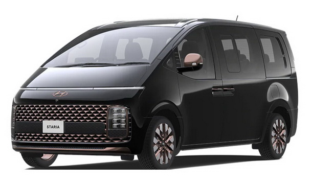 Текстильные коврики для Hyundai Staria 8 мест (2021->)