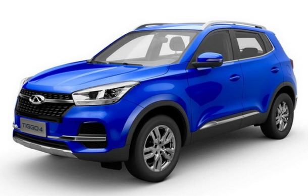 Текстильные коврики для Chery Tiggo 4 рестайл (2018->) 